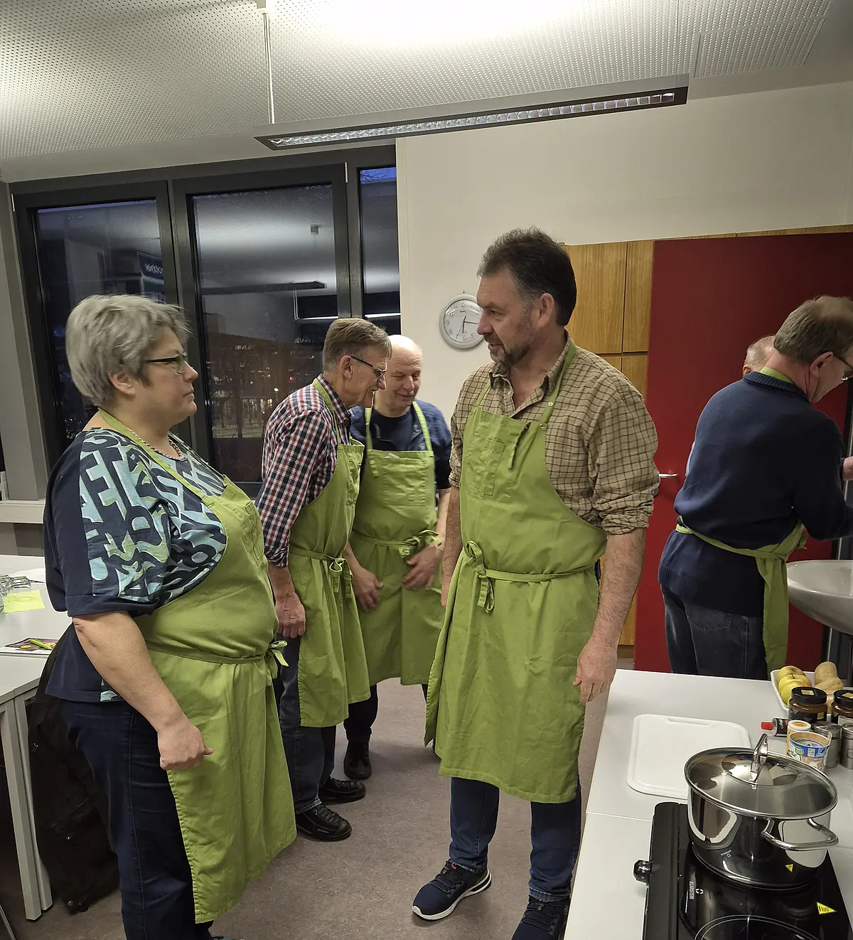 Kochkurs Apfel pikant im Landwirtschaftsamt Göppingen